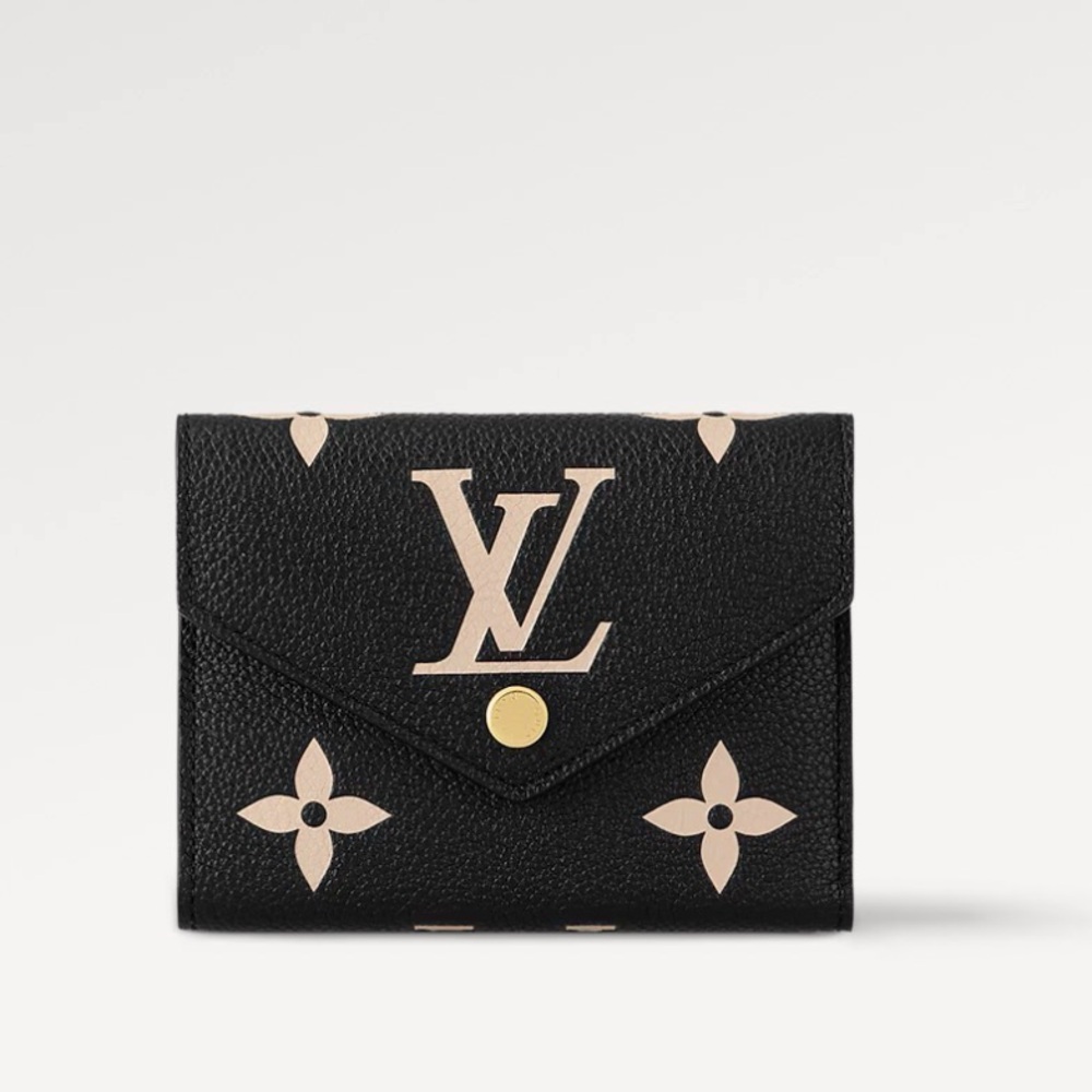 Louis Vuitton Victorine bicolor monogram wallet